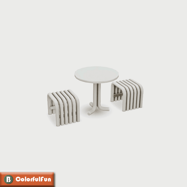 Галерея мода Набор для столовой ColorfulFun Dining Set #1